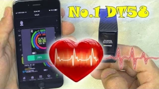 Фитнес Браслет с Самым Большим IPS экраном. DT58 Fitness Tracker