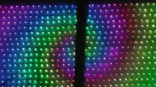 Умная гирлянда Twinkly 600 led | обзор режимов с улицы