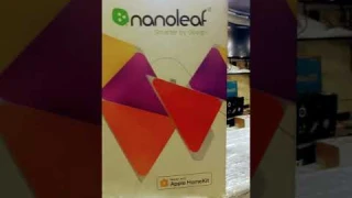 Nanoleaf Shapes Triangles Starter Kit | #Shorts #Nanoleaf #LEDLights #GamingSetup