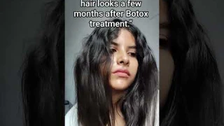 “This is how your hair looks a few months after Botox treatment.” #straighthair #botox