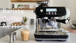 Sage Barista Pro Espresso Machine Review - Breville SES878 - How to make the Best Espresso at Home