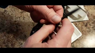 Распаковка Fossil Gen 6 Black Silicone (FTW4061)