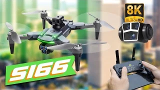 Dron S166: Cámara, vuelo y funciones ¿es el mejor low-cost? 🎥🚁