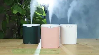 Ультразвуковой увлажнитель воздуха LD03, 2000 мл, USB, c подсветкой и двойным распылителем