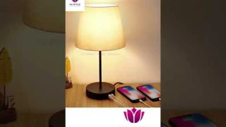 Touch Control Table Lamp | #touchlampusb #bedsidelamp #shorts