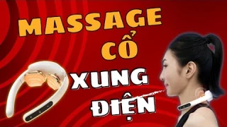 Massage Cổ Xung Điện Nhỏ - Đẹp - Tiện Dụng
