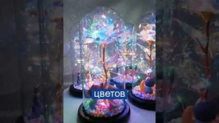 Вечная роза - светодиодный светильник #Shorts