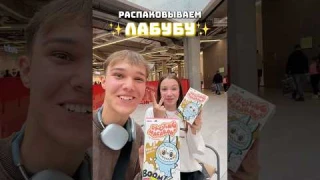 САШКА И ВИКИ ШОУ РАСПАКОВАЛИ ЛАБУБУ, А ТАМ…🤯 #юмор #лабубу #а4