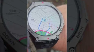 Загрузка карты в часы Amazfit T-rex 3 #поход #навигация #умныечасы