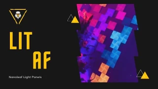 Home Decor | Nanoleaf Rhythm + Canvas + (Shapes Hexagon, Triangle, Mini Triangle)