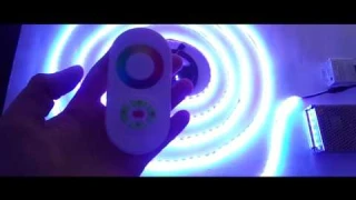 RGB контроллер с сенсорным пультом управления