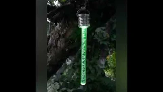 Подвесной светильник на солнечной батарее.Обзор.