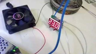 Подключение терморегулятора Климат 12 V к кулерам для автоматического охлаждения аквариума.