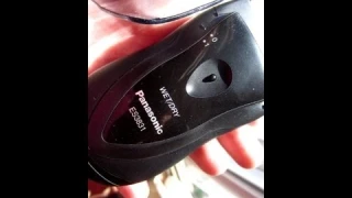 Panasonic Battery Operated Razor