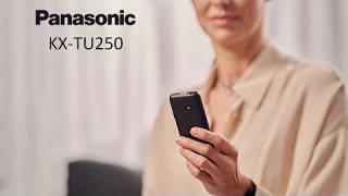 4G Essentials Mobile Phone - Panasonic KX-TU250