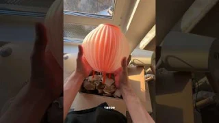 Нашел самый стильный светильник в виде тыквы! Обзор уютного светильника