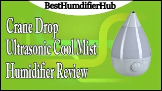 Crane Drop Ultrasonic Cool Mist Humidifier Review