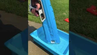 CRAZY Powerful Water Gun! 🔫