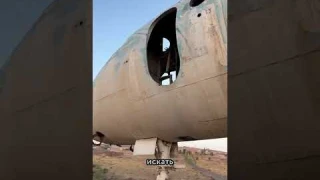 😮 ПОПАЛА в спрятанный пассажирский САМОЛЕТ ✈️