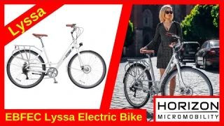 Introduction to EBFEC Lyssa electric bike ⚡️ | Dutch style | commuter e-bike