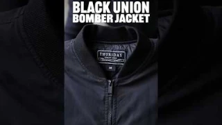 Our New Weather Resistant Bomber Jacket! #thursdayboots #weatherresistant #springessentials