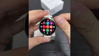 Huawei WATCH GT4 Frosted White, Unboxing and Appearance Review #shorts