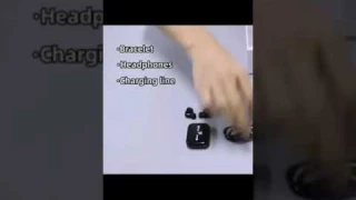 New S201 Smart Watch TWS Headset.#shorts