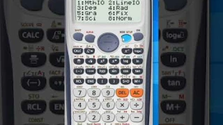 How to turn on radian mode using calculator #calculator #trick #squareroot #mathtool #viralvideo