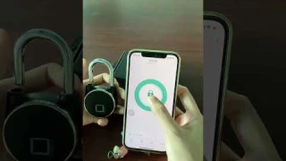 Навесной биометрический электронный замок S502