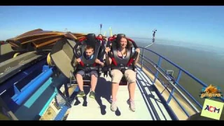 GateKeeper - Cedar Point - Watch an 8 year old boy on the coaster!