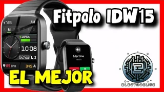 🔥 Fitpolo IDW15: Reloj Inteligente Deportivo y Resistente al Agua [2024]✅[Calidad/Precio]