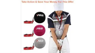 Review Swing Inflatable Smart Ball Golf Trainer Durable Tools Assist Posture Corrector Training Imp