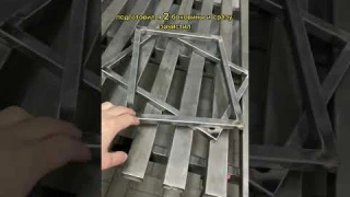 Подставка под миски для собаки из профильной трубы #diy #loft #workshop #dog
