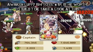 Epic Treasure | Awaken Luffy BM to E5 ★15 , is he worth to build ? ok take a look at this
