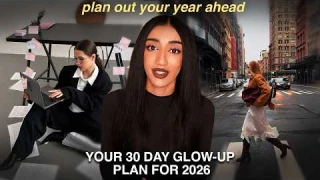 your 30 day glow up plan for 2026