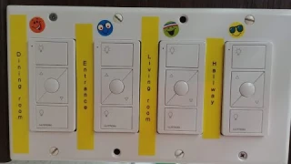 Lutron Pico Smart Remote Control for Casta Smart Dimmer Switch | PJ2-3BRL-WH-L01R | White Review