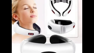 БОЛИТ ШЕЯ И СПИНЫ ?! Импульсный массажер для шеи и спины поможет!!! Распаковка!