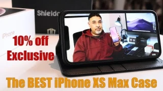 Shieldon Leather Wallet Cover iPhone XS Max 🔥🔥🔥🔥🔥