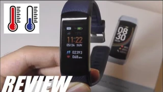 REVIEW: C6T Body Temperature Smart Bracelet Fitness Tracker (IP68, Heart Rate Monitor)