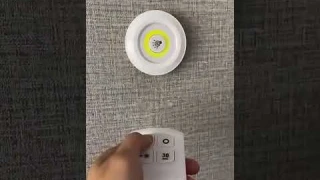 Беспроводной светильник 3СОВ для ниш, шкафов с пультом LED light with Remote Control Set