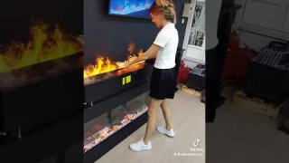 Лучший Подарок для всей семьи! Электрокамин с 3D эффектом живого огня - Dimplex Cassette 1000