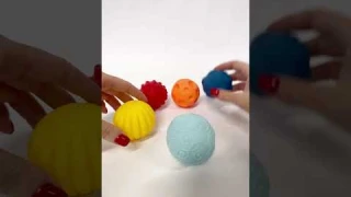 Набор сенсорных мячей 6шт. 390000007