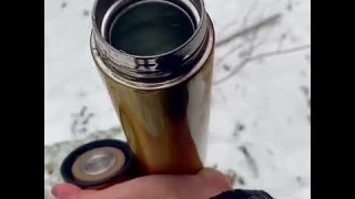 Умный Термос / Термокружка / Термопосуда / Для кофе / Для чая / С датчиком температуры, 0.5 л