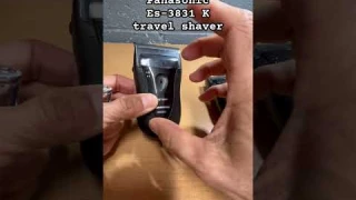 Panasonic ES3831 K shaver review Pt 1 #panasonic #traveltips #travelgear #travel #doppkit #gear #edc