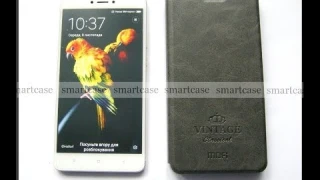 Mofi Vintage Classical. Обзор на Smart чехол книжка Xiaomi Note 4x (LIVE)