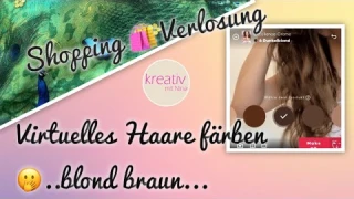 L’Oréal Virtuelles Haarefärben😅Revolution Haare gefärbt mit 1 Klick | welche Haarfarbe steht euch ?