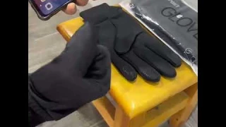 Перчатки для зимы с сенсорным экраном, водонепроницаемые, ветрозащитные, теплые, для мужчин