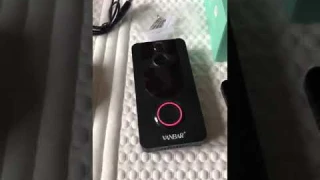 VANBAR 1080P Wireless Video Doorbell Camera Review, Solid main unit and easy to pair via the app