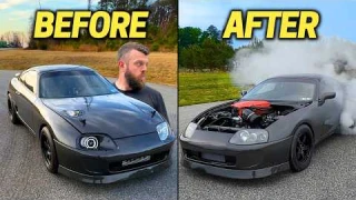 We Built The World's First HELLEPHANT Swapped SUPRA! | FULL BUILD
