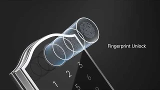 SMONET| Fingerprint Smart Lock, 0.3 seconds fingerprint recognition, APP remote control
